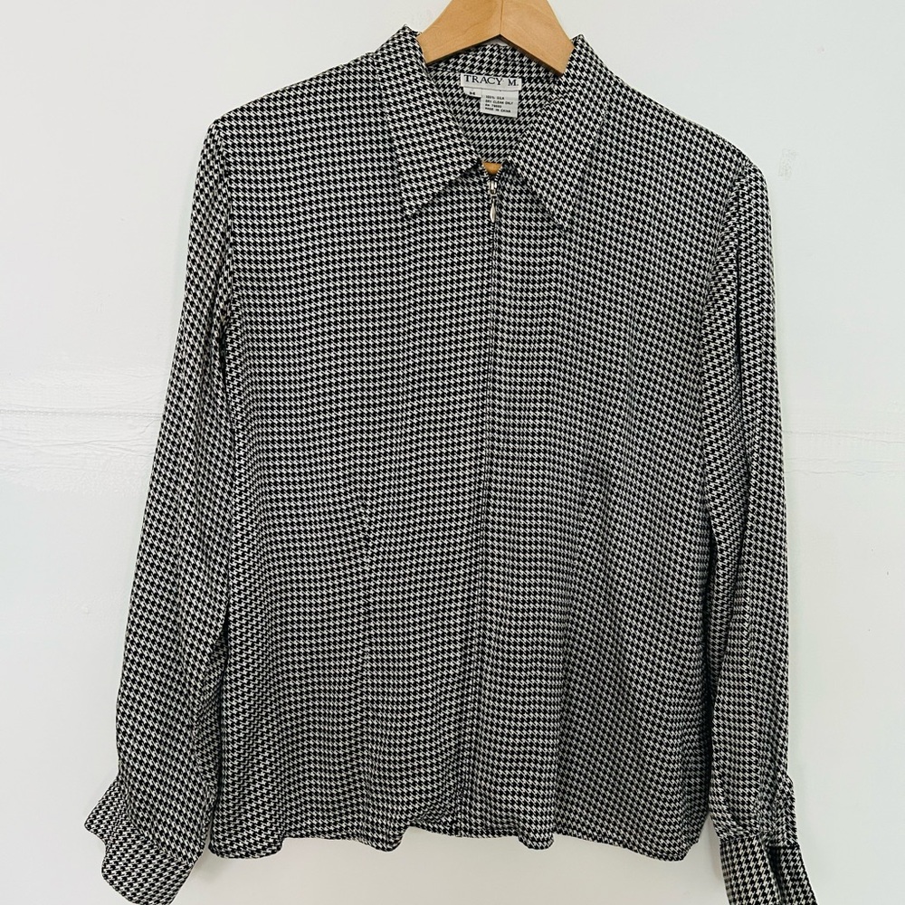 100% Silk Tracy M Blouse